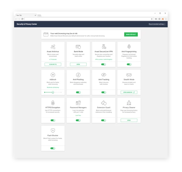 Avast SecureBrowser是一款私密、安全的浏览器，能保护你在线安全。